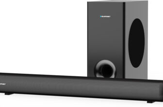Blaupunkt Sbw New York 20 2.1 Ch 120W Soundbar I Hdmi-Arc I Bt I Aux I Remote Control 120 W Bluetooth Soundbar(Black, 2.1 Channel)