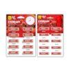 Eveready Carbon Zinc Aa Battery Pack Of 10 + Aaa Battery Pack Of 10, Anti-Leak, 3X Emd Power, 300 Test Certified, Suitable For Regular-Drain Devices & Toys