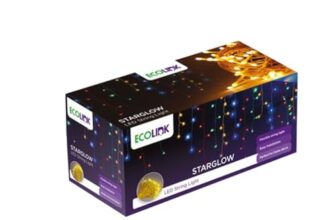 Ecolink Starglow 9 Meter 48 Led String Light | Decorative Led String Light For Home Decoration | Plug & Play Ladi Light For Indoor & Outdoor Decorations | Multi Colour, Pack Of 1