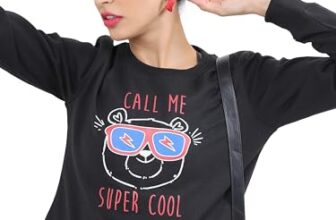 Ketch Womens Full Sleeve Regular Fit Sweatshirt Khss000172 Black Xl