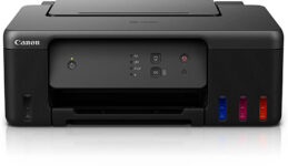 Canon PIXMA MegaTank G1737 Single Function Color Ink Tank Printer with Black (135 ml) & Color (70 ml) ink bottles(4 Ink Bottles Included)