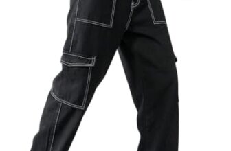 Jvx Jeans For Men || Men Jeans || Reguler Fit Denimjeans || Cargojeans (Njj-03) (In, Numeric, 34, Black)