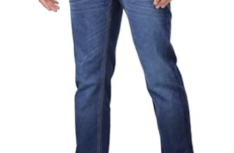 London Hills Men Low Rise Regular Fit Jeans || Jeans For Man Dark Blue, 32