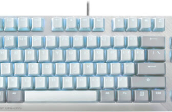 Asus Rog Strix Scope Nx Tkl Moonlight White Wired Usb Laptop-Size Gaming Keyboard Compatible With Desktop, Laptop, Mac , With Gaming Mode ,Multimedia_Keys,X806 Rog Strix Scope Nx Tkl Moonlight White Mechanical Gaming Keyboard(White)