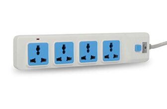 Zebronics Zeb-Ps4301 2500 Watts Power Extension Socket With 4 Universal Sockets