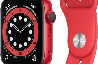 Apple Watch Series 6 Gps + Cellular(Red Strap, Regular)