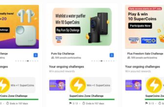 Flipkart New Supercoins Challenge : Get 95 Supercoins FREE Open Link In Flipkart App > Banner > Complete All Task & Get 95 SupercoinsDone !! You will Get 95 Supercoins instantly