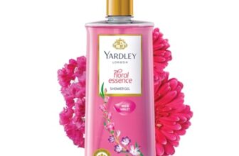 Yardley London| Shower Gel| Floral Essence| With Natural Floral Oils Of Iris & Violet| No Parabens| No Silicones 500Ml