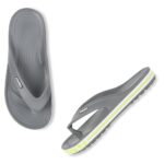 Elecant Soft Comfortable And Stylish Slippers For Men |Light Weight & Anti-Skid|Comfortable Slippers For Men’S| Daily Use Chappal (Dark Grey)