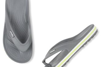 Elecant Soft Comfortable And Stylish Slippers For Men |Light Weight & Anti-Skid|Comfortable Slippers For Men’S| Daily Use Chappal (Dark Grey)