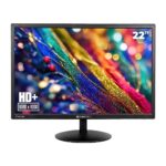 Zebronics EA122 LED Monitor with HD+ 1680×1050, 2000000:1 Contrast Ratio (Dynamic), 250cd/m² Brightness (max), Wall Mountable, Dual Input HDMI & VGA, 16:10 Aspect Ratio, 16.7M Colors