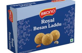 Bikano Royal Besan Laddu 200G | Traditional Indian Sweet With Premium Besan, Cashews & Almonds | Festive Mithai For Gifting & Celebrations