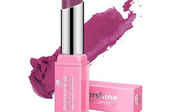 Biotique Natural Makeup Starshine Matte Lipstick, Cupcake