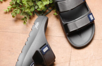 Hrx By Hrithik Roshan Men Flip Flops(Grey , 8)