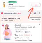 Myntra Loot : Free Lakme Sample First Add Cart  : At Cart Page > Add Lakme Free Sample > Placed Both Order COD After Order Confrimed Cancelled Clothing Order Master Link :