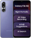 Samsung Galaxy F36 5G (Luxe Violet, 128 Gb)(6 Gb Ram)