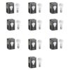 Goldmedal Wow 12W B22 Base Led Bulb – Cool Daylight (6500K) | Energy Efficient | 230 Degree Light Coverage | Surge Protection Up To 4Kv | Rated Life 15000 Hrs | For Home & Office |Pack Of 10