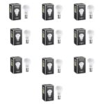 Goldmedal Wow 12W B22 Base Led Bulb – Cool Daylight (6500K) | Energy Efficient | 230 Degree Light Coverage | Surge Protection Up To 4Kv | Rated Life 15000 Hrs | For Home & Office |Pack Of 10