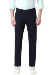 Home Peter England Men’S Slim Casual Pants (Pctfsssf606968_Navy