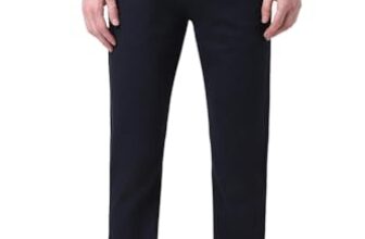 Peter England Men’S Slim Casual Pants (Pctfsssf606968_Navy