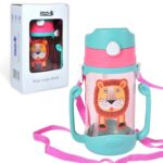 Littloo Baby Water Bottle (Blue) : Stay Hydrated With Safe & Spill-Free Design – 450 Ml