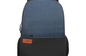 Skybags 18L Evo 4 Compartment Laptop Backpack Black & Navy