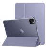 Amazon Basics Smart Matte Flip Case Cover For Apple Ipad Pro 4Th Gen 2022 /3Rd Gen 2021 /2Nd Gen 2020 (11 Inch)| Trifold Stand, Hard Back (Lavender)