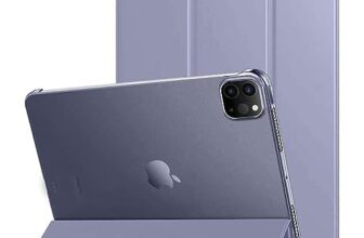 Amazon Basics Smart Matte Flip Case Cover For Apple Ipad Pro 4Th Gen 2022 /3Rd Gen 2021 /2Nd Gen 2020 (11 Inch)| Trifold Stand, Hard Back (Lavender)