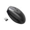 Amazon Basics Vertical Ergonomic Wireless Mouse – 6 Buttons, Adjustable Up To 1600 Dpi, 2.4G Optical, Usb For Laptop/Mac/Pc