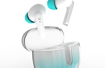 Boston Levin Airmax True Wireless In Ear Earbuds With Playtime 30 Hours, Enc Mic, Low Latency Gaming, Type-C Fast Charging, 13 Mm Rich Bass Drivers, Ipx5, Bluetooth 5.3 Ear Buds Tws (Blue)