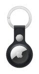 Apple Airtag Leather Key Ring – Midnight