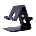 Kanget 2 In 1 Smart Phone Stand Multi Angle, Iphone Stand: Desktop Stand Holder Dock For All Smartphones And Tablets Of Any Size (Black) (Double Hold)