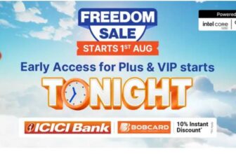 Flipkart : Freedom Sale Starts From Tonight (12:00AM)•Stay Active & Pin Us On Top•Don’t Mute UsMany Loot Deals Will Come
