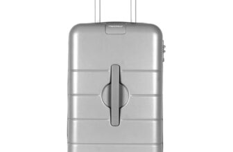 Mewtour 29 Inch Silver Hardside Spinner Luggage With 360° Rotate Double Wheels, Abs Material, Inside Handle Lock And Inside Tsa Lock Suitcase