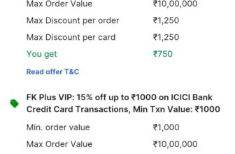 Flipkart Double Card Discount Working On Selected Items Like Tested In Whey Protein, Mattress, Watch, Cycle, Furnitures EtcLink : Open Link And Search Your Needs, Buy Fast Before They Correct The Error.