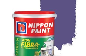 Nippon Paint Atom Fibra 2 In 1 Interior & Exterior Emulsion 4 L Purples (Electrifying)