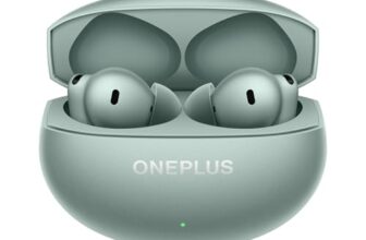 Oneplus Buds 4 Tws Earbuds With Upto 55Db Real-Time Anc,Adaptive Mode,Dual Drivers With Dual Dacs,3D Audio,Upto 45Hrs Music Playback,Dual-Device Connectivity,47Ms Low Latency[Zen Green]