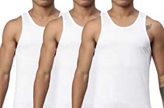 Levi’S Men’S Cotton Style #012 Classic Regular Fit Solid Vest (Pack Of 3, #012-Vest-Wht- White P3_M)