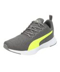 Puma Mens Robust V2 Ultra Gray-Yellow Alert Running Shoe – 9UK (37997903)