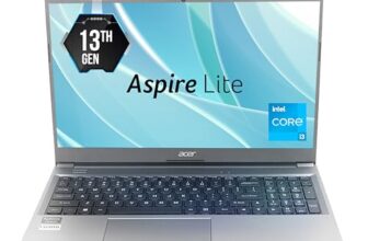 Acer Aspire Lite, 13Th Gen, Intel Core I3-1305U, 8Gb Ram, 512Gb Ssd, Full Hd, 15.6″/39.62Cm, Windows 11 Home, Steel Gray, 1.59Kg, Al15-53, Metal Body, 36 Whr, Thin And Light Premium Laptop