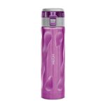 Home Milton Stylish 500 Stainless Steel Water Bottle (Purple, 500Ml, Pack Of 1)