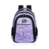 Spenz Bondad School Bag For Girls & Women 2 Compartment Backpack For Girls & Women With Water Resistant Fabric (Passive Purple)
