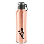 Home Milton Gulp 900 Thermosteel 24 Hours Hot Or Cold Water Bottle, 770 Ml, 1 Piece, Rose Gold