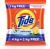 Tide Plus (4+1kg), Lemon & Mint Detergent Powder (Lemon & Mint)(4 kg)