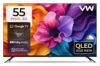VW 140 cm (55 inches) Pro Series 4K Ultra HD Smart QLED Google TV VW55GQ1 (Black)