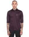 U.S. Polo Assn. Men’s Regular Button Down Shirt (USSHTP0184_Wine 3XL)