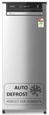 Whirlpool 192 L 3 Star Vitamagic PRO Frost Free Direct-Cool Single Door Refrigerator (215 VMPRO PRM 3S RADIANT STEEL-Z Fridge, Silver, Auto Defrost Technology)
