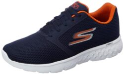 Skechers Mens Go Run 400 NVY/Orng Running Shoe – 7 UK (8 Us) (894170Id-Nvor), Multi Color