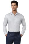Van Heusen Cotton Men’s Fitted Shirt (VHSFRSLBM30619_Off White 39)