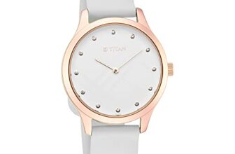 Titan Women Rubber Analog White Dial Watch-95125Wp01/Np95125Wp01, Band Color-White
